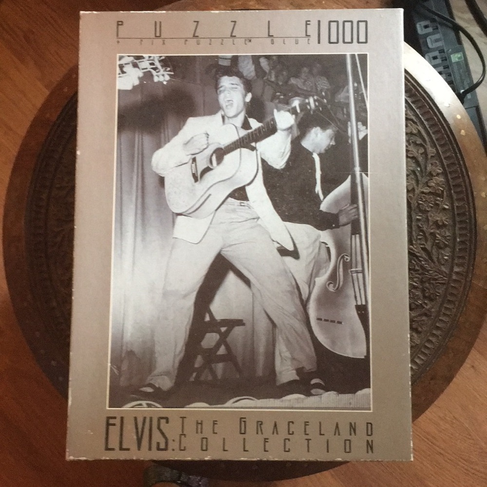 ELVIS THE GRACELAND COLLECTION 1000 PIECE PUZZLE